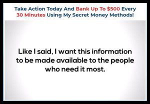 30 Minute Money Method Claims You Need To Take Action Today And Bank Up To $500