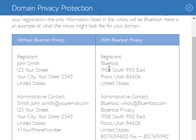 Domain Privacy Protection and How To Start A Blog On BlueHost?