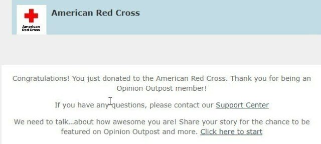 Opinion OutPost Red Cross Donation