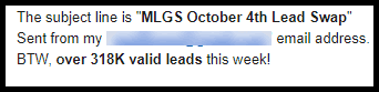 Half Of The MLGS Leads Are Gone