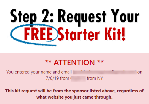 Step 2 Request Your Kit From Cash Club Fund