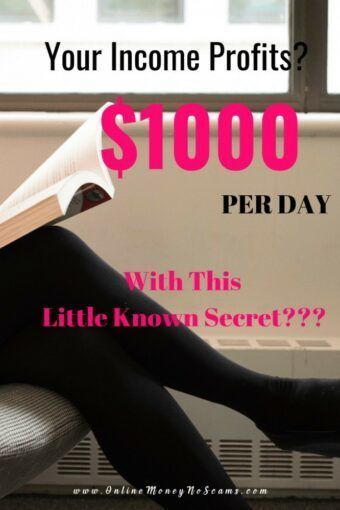 Your Income Profits 1000 Per Day Using A Little Known Secret