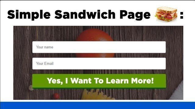 Simple Sandwhich Page With The Commission League