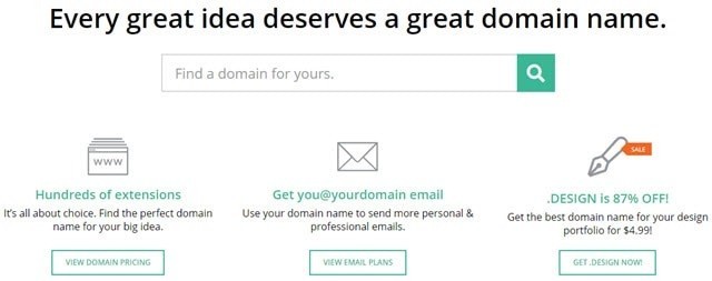 Every Design Deserves A Great Domain Name